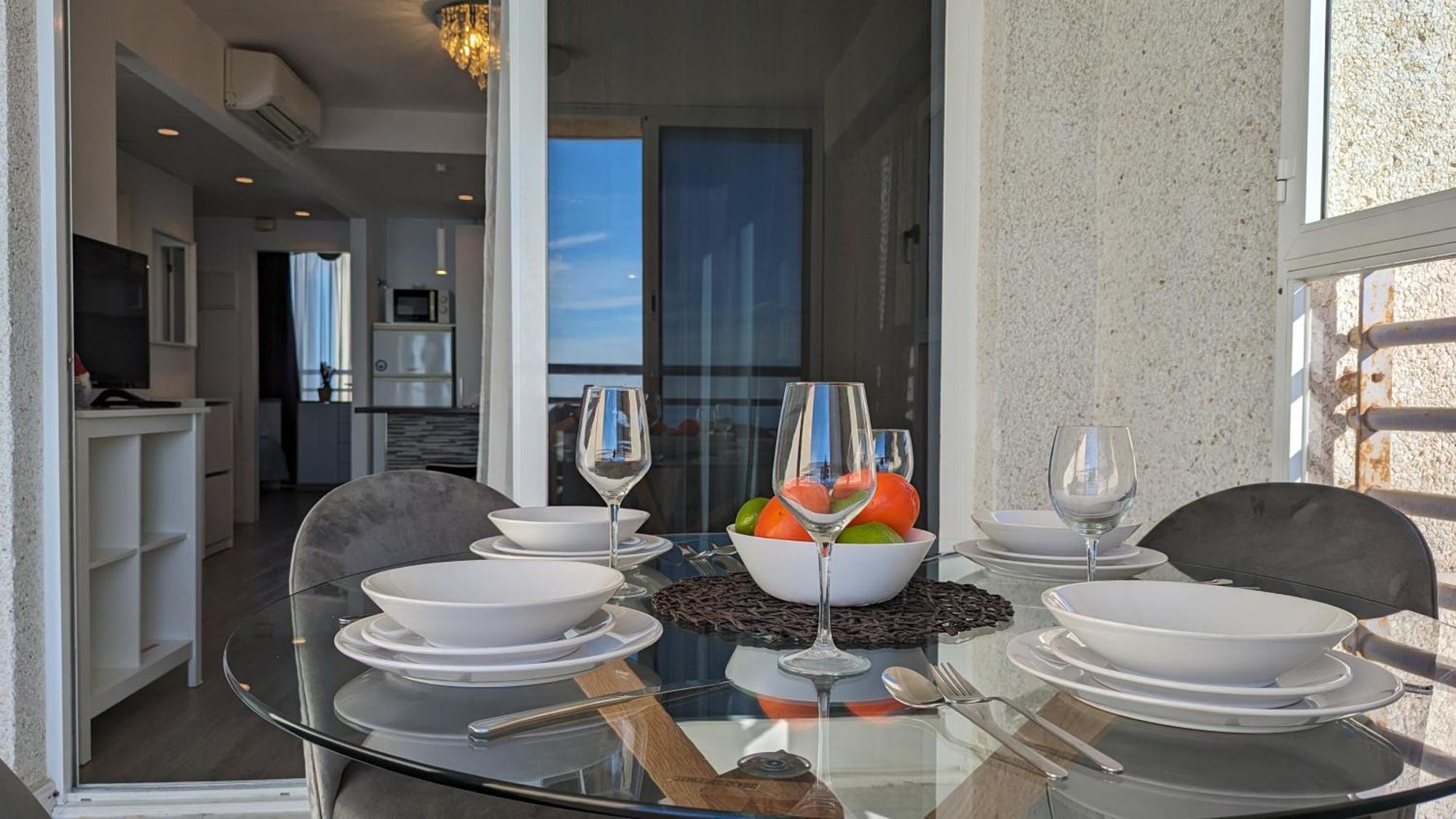 Tropic Mar Sea View Apartments Benidorm Eksteriør billede
