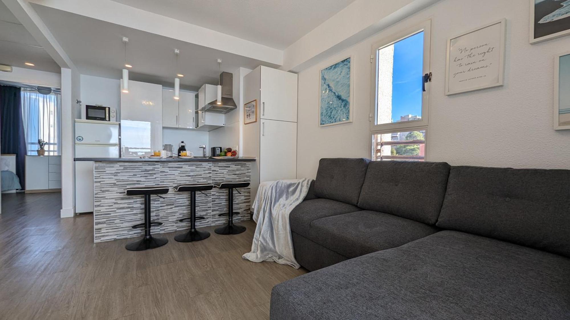 Tropic Mar Sea View Apartments Benidorm Eksteriør billede